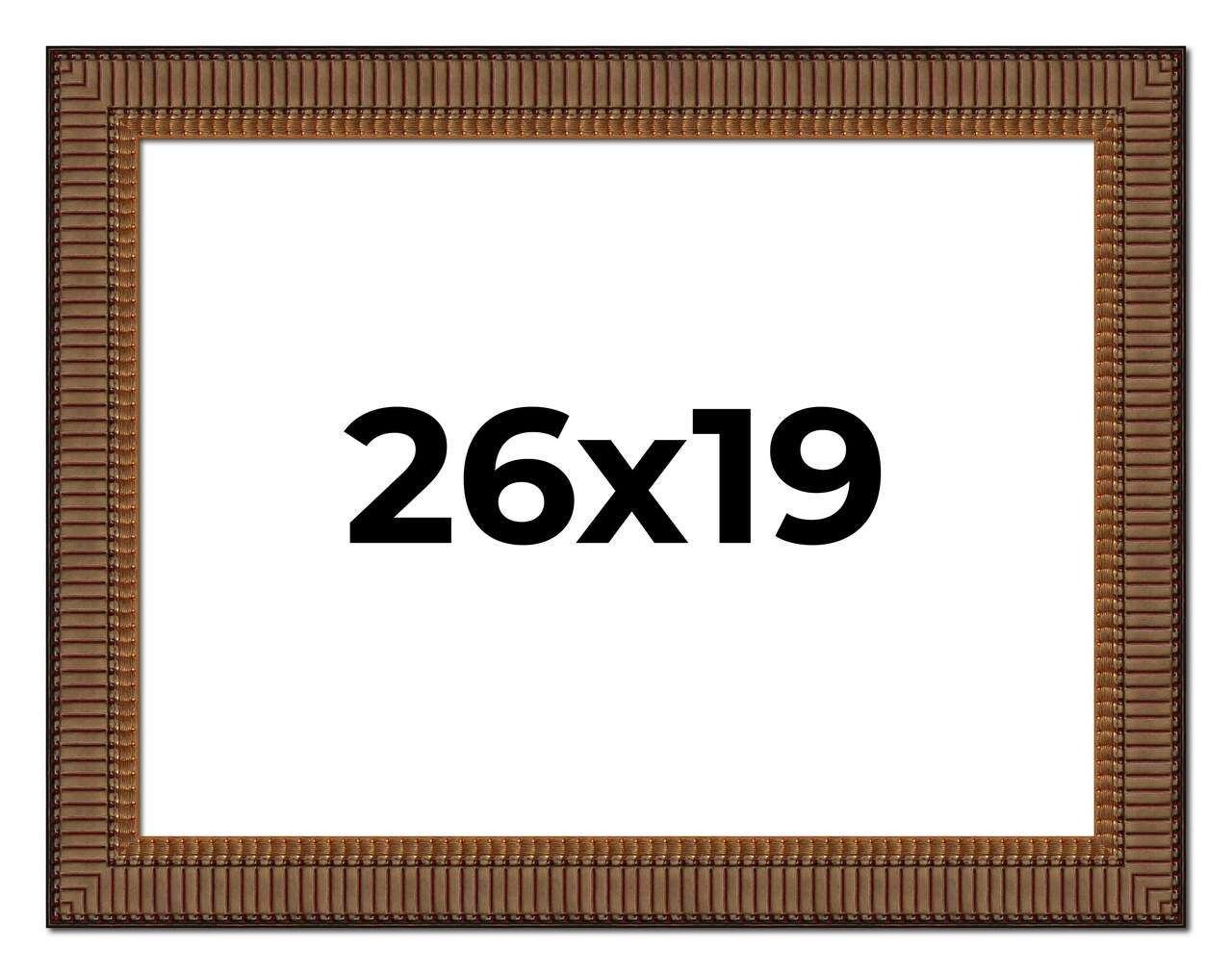 Museum Black Picture Frame - UV Acrylic, Backing Board, Hanging Hardware Included